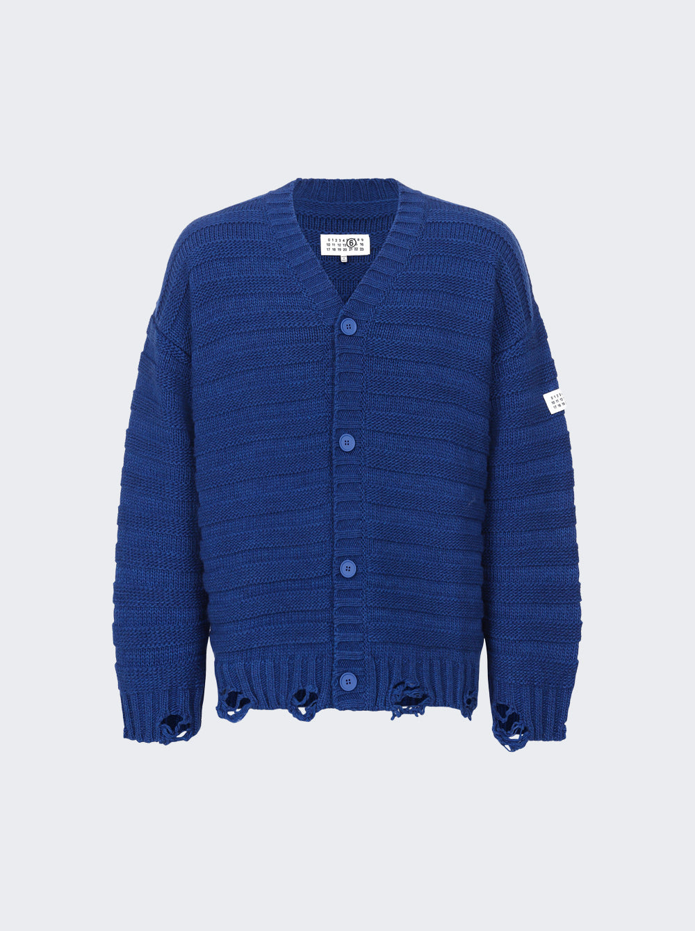 Wool Cardigan Blue – The Webster