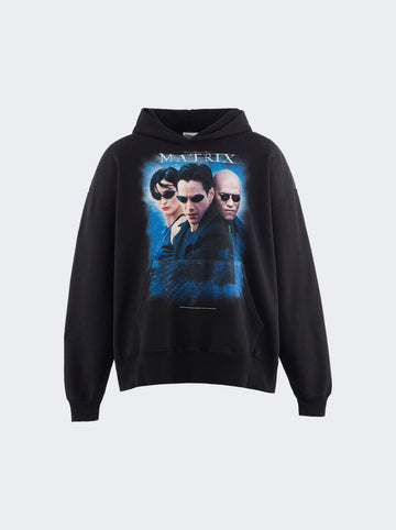 X The Matrix Hoodie BLACK