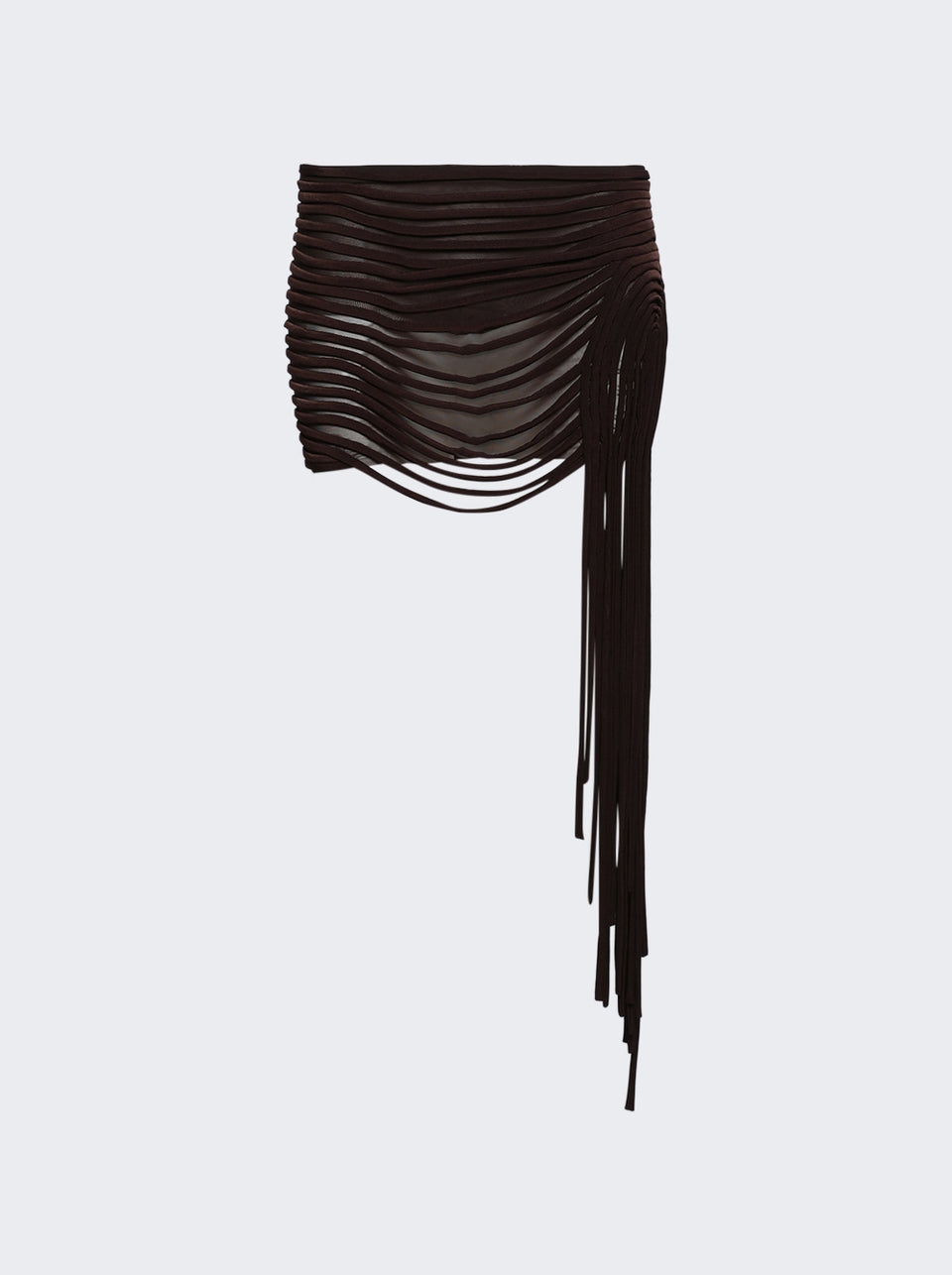Unravelling Mini Skirt_Brown_01.jpg