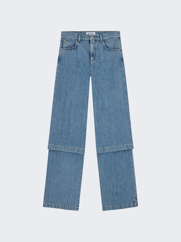 Long Pant Washed Denim SKY BLUE