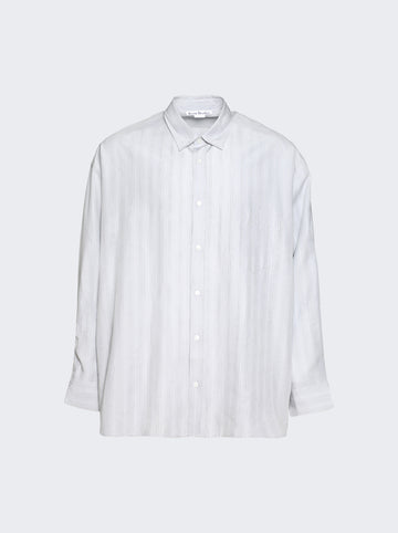 Striped Button Down Shirt GREY AND MULTI