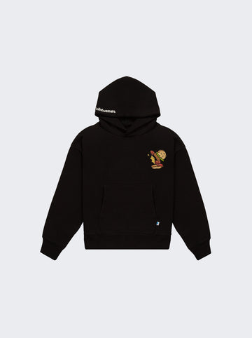 Bear Hoodie Black