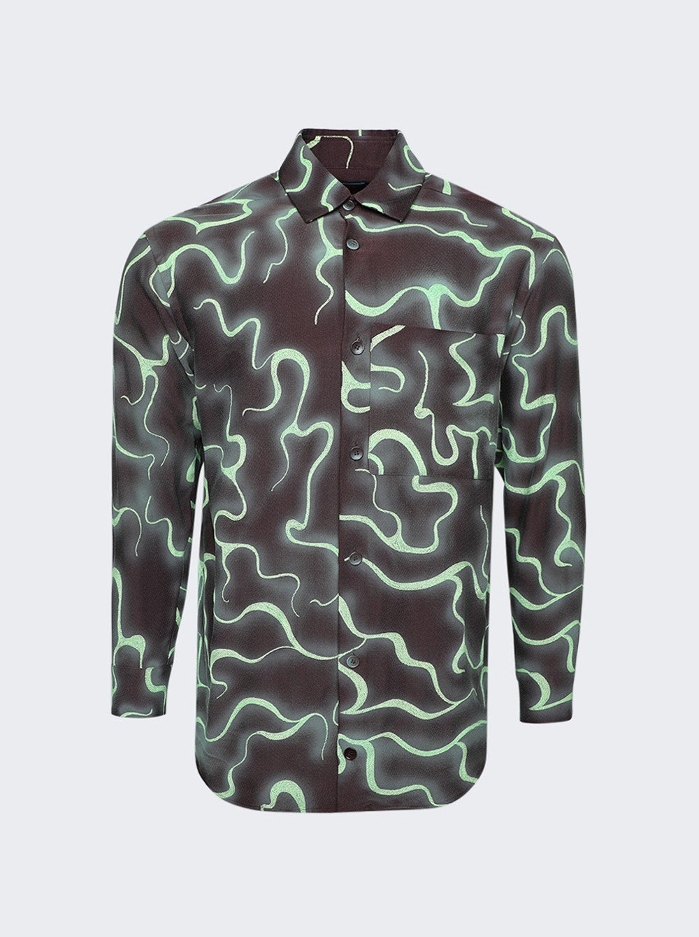 EMBROIDERED JACQUARD SHIRT_Brown_01.jpg