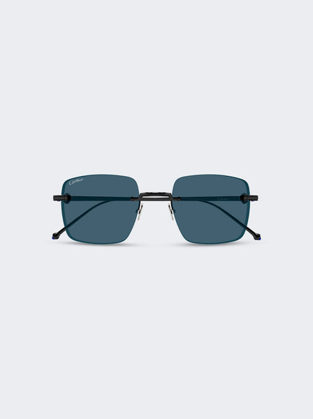 Cartier CT0403S Rimless Square Sunglasses