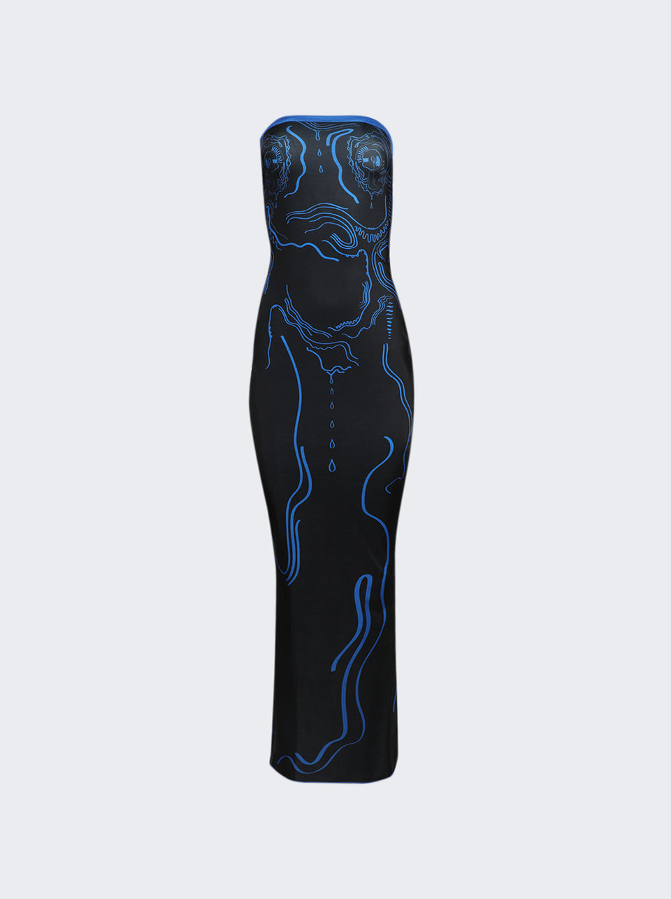 Venus Shell Long Body Dress_Black_01.jpg
