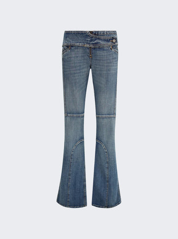 Yoke Denim Pant Blue Winter
