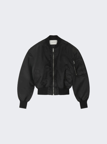 Cropped Broad Bomber Jacket OIL