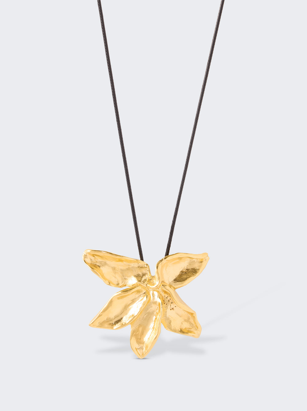 Frangipanier Necklace Gold