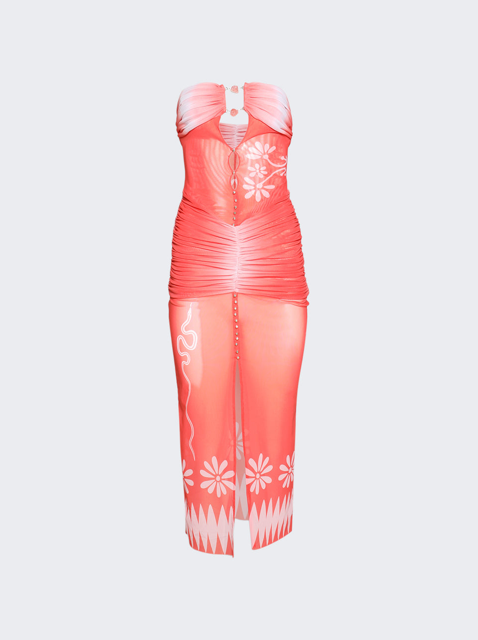 Radiant Siren Strapless Mesh Dress_Orange_01.jpg