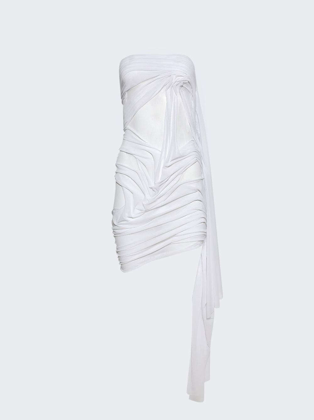 Votive Offering Wetlook Mini Dress_White_01.jpg