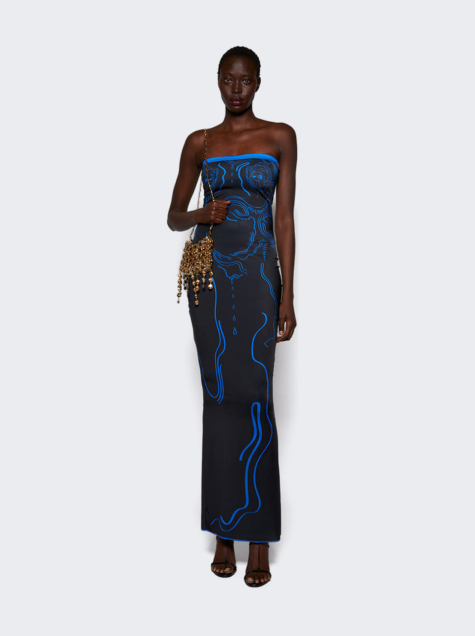 Venus Shell Long Body Dress_Black_02.jpg