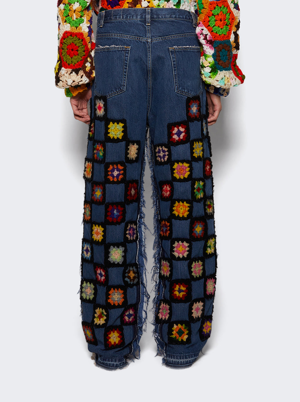 CKECHERBOARD CROCHET DENIM JEANS_Blue_05.jpg