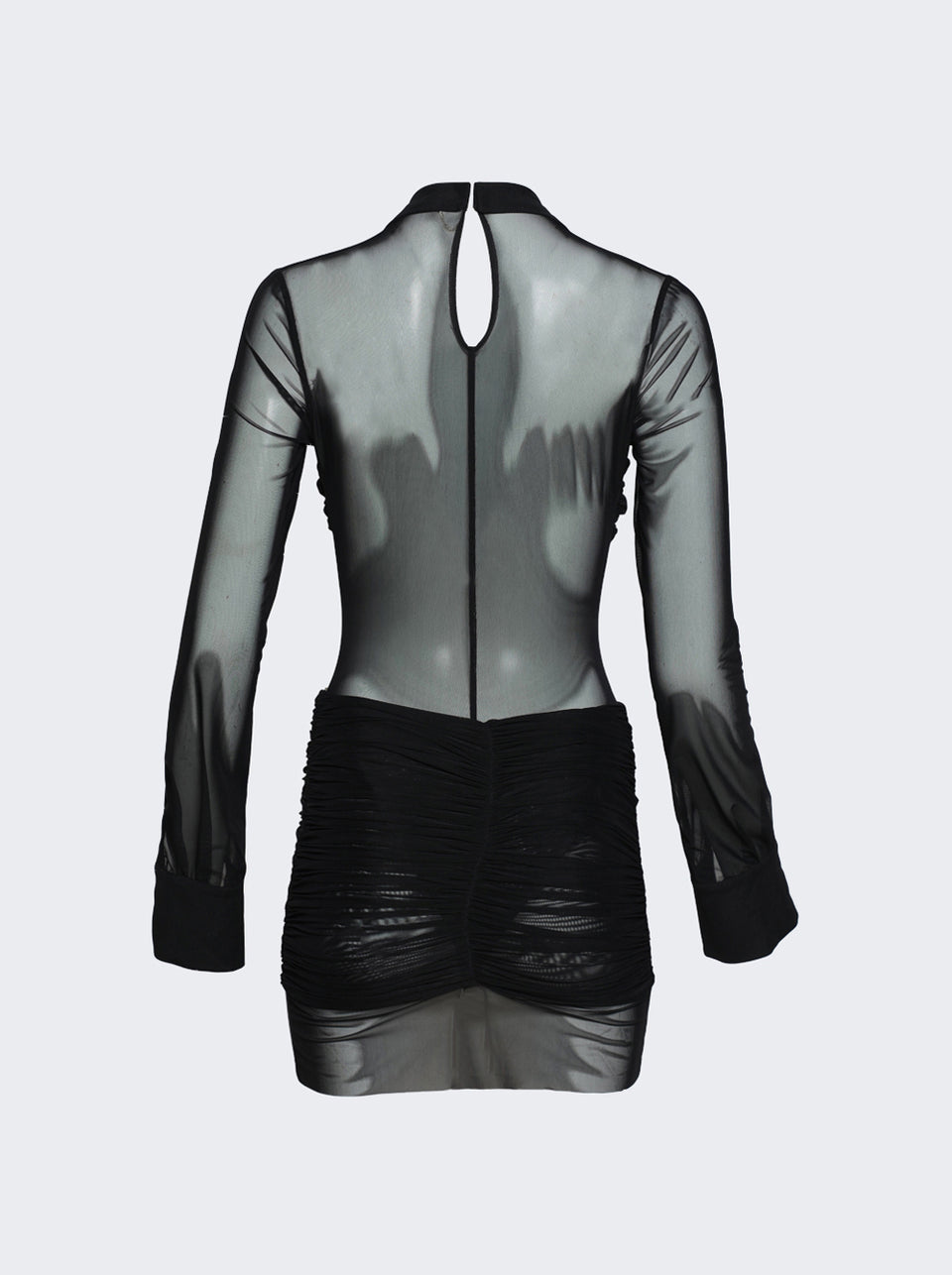 La Davina Mini Shirt Dress_Black_06.jpg