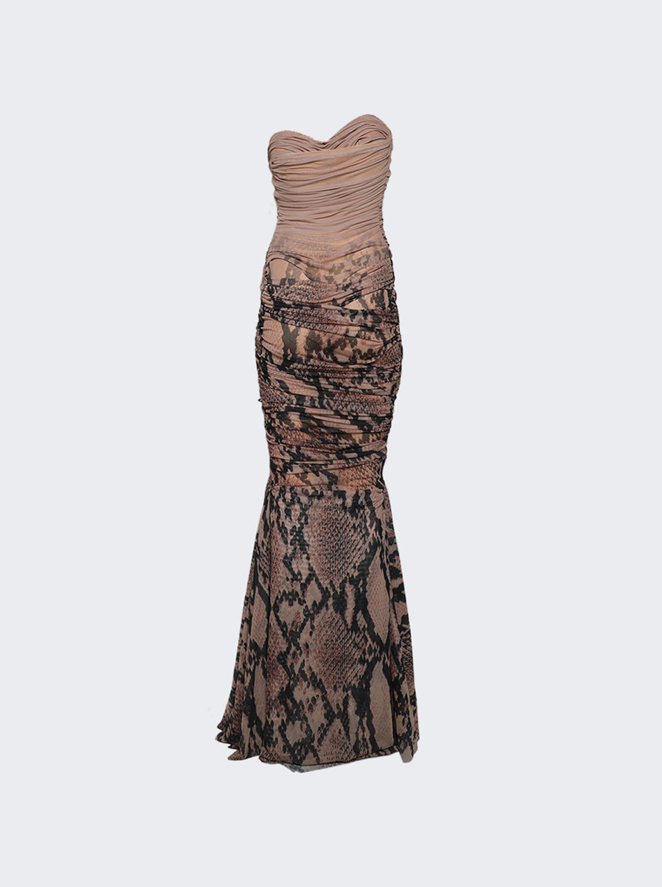 Strapless Snakeskin Wetlook Dress_Nude_06.jpg