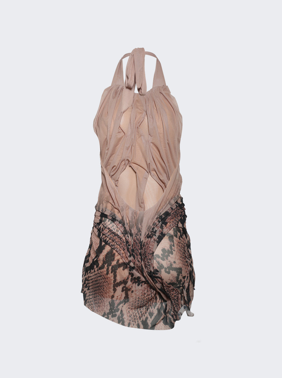 Snake Skin Wetlook Mini Dress_Nude_06.jpg