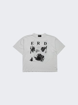My Role In The War Tee Faded White