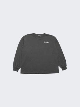 Taking The Cure Long Sleeve Tee Faded Black