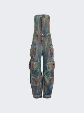 Jumpsuit Camouflage Green
