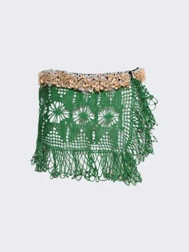 Ames Skirt Emerald Green