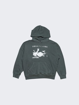 Sweet Surrender Of Alice Hoodie Faded Green