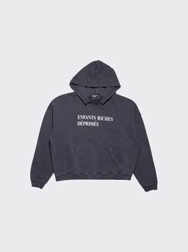 Classic Logo Hoodie Faded Black