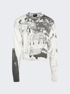 The Ballroom Dance Sweater Black And Ivory