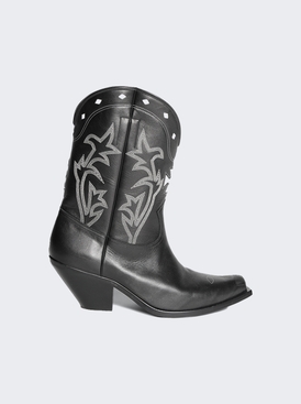 Swiss Cowboy Boot Black And Cream