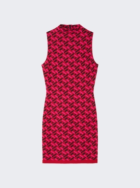 La Greca Jacquard Mini Dress