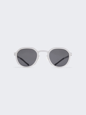 X Rimowa Heritage Mr001 Sunglasses White Silver
