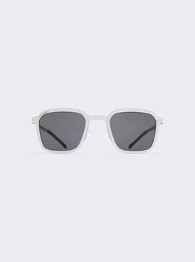 X Rimowa Heritage Mr002 Sunglasses White Silver