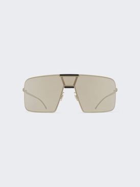 X Rimowa Visor Mr004 Sunglasses Titan And Pitch Black