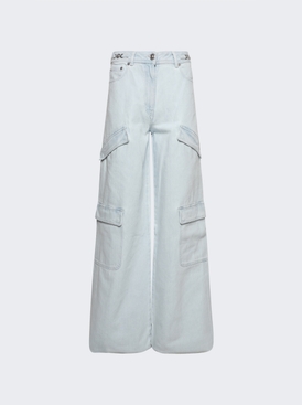 Denim Cargos Light Blue