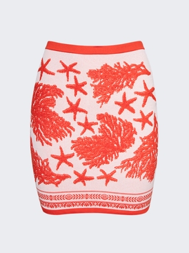 Barocco Sea Knit Mini Skirt