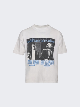 Elton Jon Eric Clapton Tee White