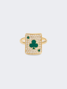 Lucky Harmonie Pinkie Ring 18k Yellow Gold