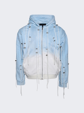 String Theory Zip Up Hoodie Sky