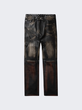 Ombre Studded Pant Rust