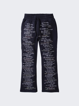 Scripture Sweatpants Indigo