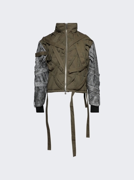 Engulfed Bomber Jacket Olive