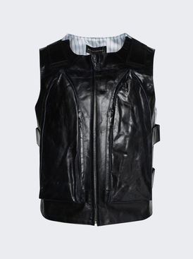 Bullet Point Vest Indigo