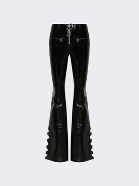 Multi-buckle Bootcut Pants