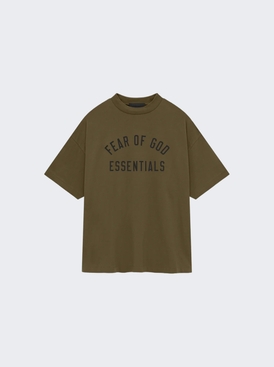 Jersey Crewneck Tee Olive