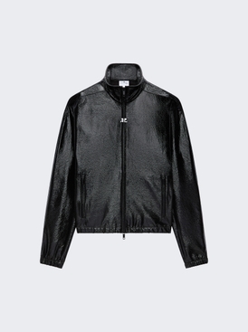 Tracksuit Vinyl Jacket Black