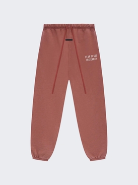 Heavy Fleece Sweatpant Crimson