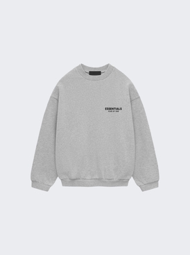 Fleece Crewneck Light Heather Grey