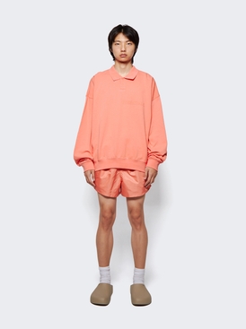 LONG-SLEEVE POLO Coral secondary image