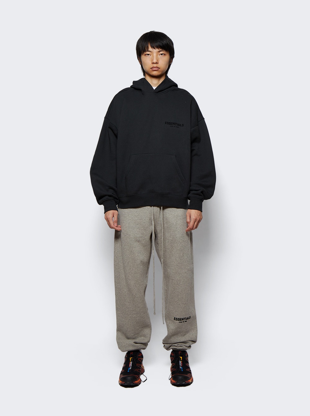 Essentials Hoodie Stretch Limo | The Webster Essentials Hoodie Stretch Limo | The Webster