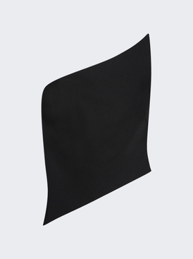 Asymmetric Pointed Top Black