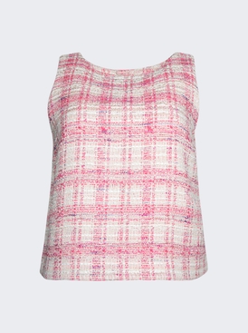 Sleeveless Jacquard Top