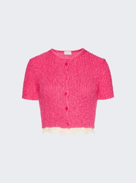 Knitwear 09 Cardigan Pink